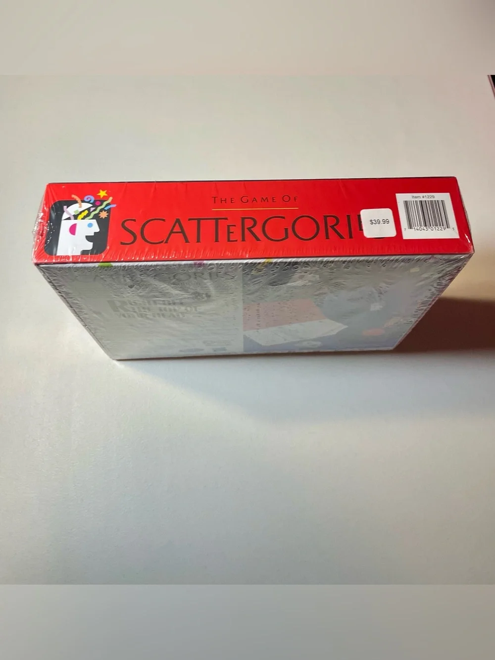 New Sealed Scattergories 30th Anniversary Edition Board Game Mechanical Timer